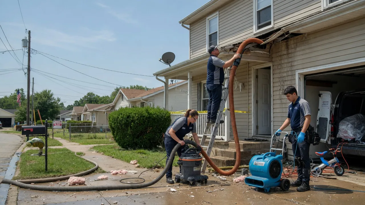 Water Damage Restoration in Olympia, KY near me